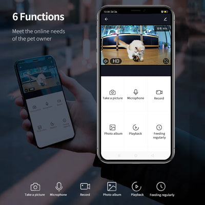 Comedero Automático Inteligente para Mascotas con Cámara y Control por App - Image 15