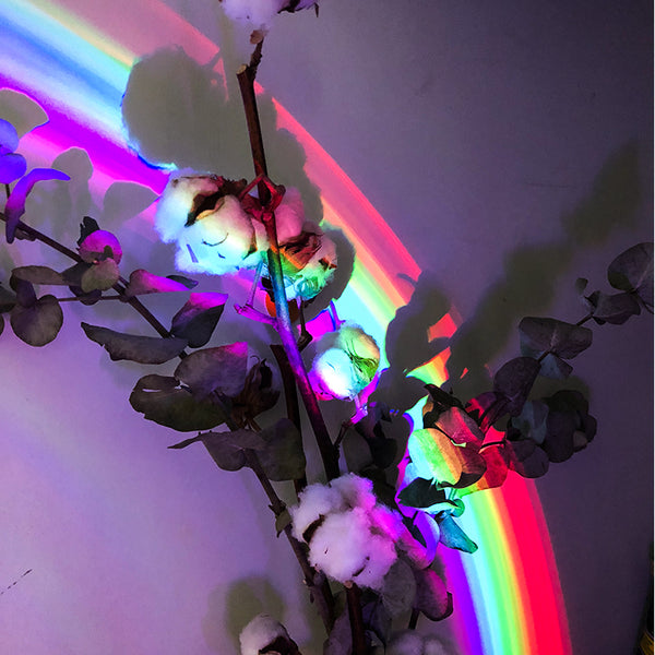 Lámpara Proyector de Cielo Estrellado con Luces LED Arcoíris para Dormitorio