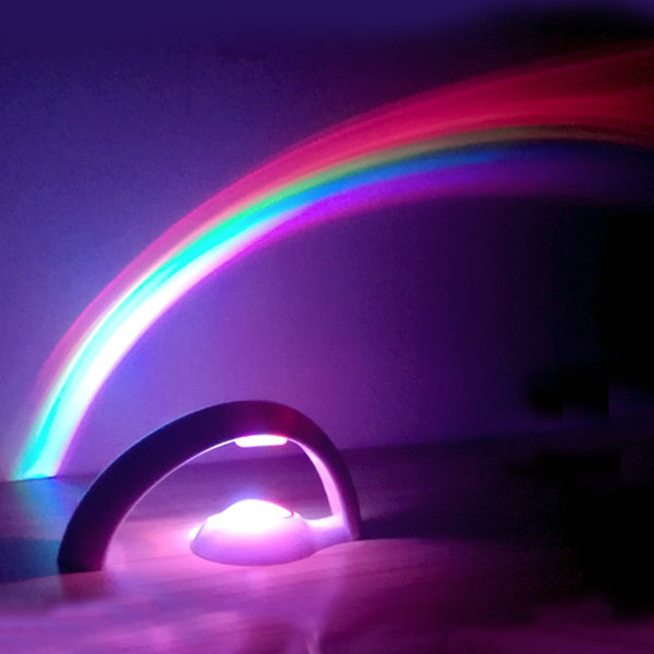 Lámpara Proyector de Cielo Estrellado con Luces LED Arcoíris para Dormitorio
