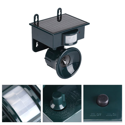 Repelente Ultrasónico Solar con Sensor de Movimiento para Plagas - Image 12