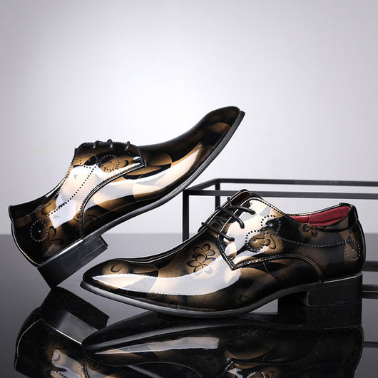 Zapatos de Cuero Inglés Punta Fina para Hombre - Elegancia Clásica - Image 9