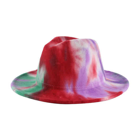Gorro Jazz Reversible Tie-Dye Degradado Unisex Estilo Británico