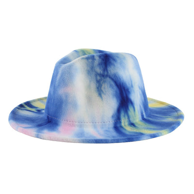 Gorro Jazz Reversible Tie-Dye Degradado Unisex Estilo Británico - Image 4