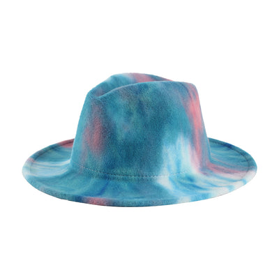 Gorro Jazz Reversible Tie-Dye Degradado Unisex Estilo Británico - Image 7