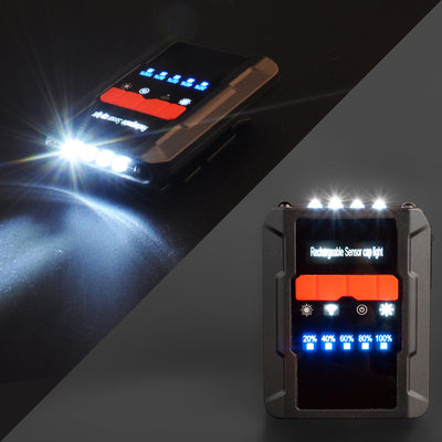 Linterna LED Frontal con Sensor Infrarrojo y Carga USB - Image 8
