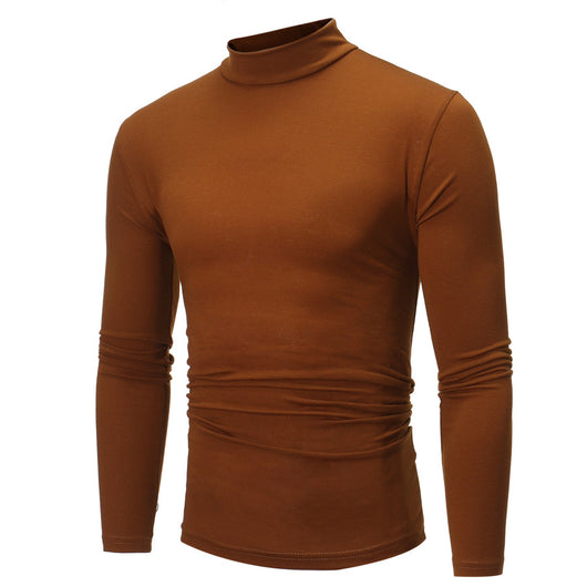 Suéter Cuello Alto Tejido Fino Primavera Otoño - Image 14