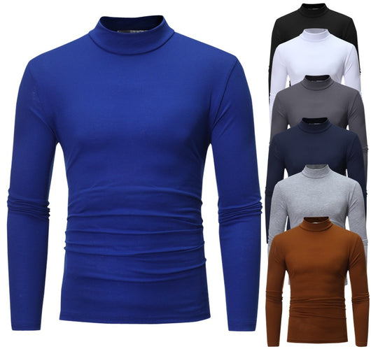 Suéter Cuello Alto Tejido Fino Primavera Otoño - Image 19
