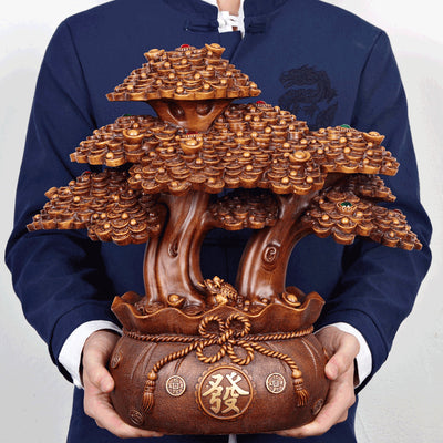 Árbol de la Fortuna Decorativo - Adorno Feng Shui para Sala y Bar - Image 8