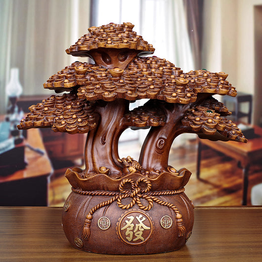 Árbol de la Fortuna Decorativo - Adorno Feng Shui para Sala y Bar - Image 10
