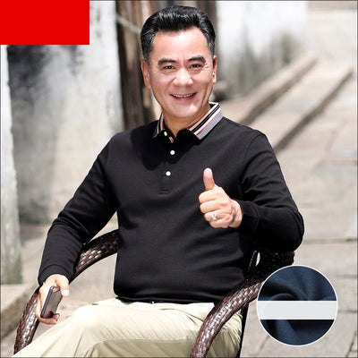 Camisa Casual de Algodón para Hombre Adulto - Manga Larga Suelta y Cómoda - Image 5