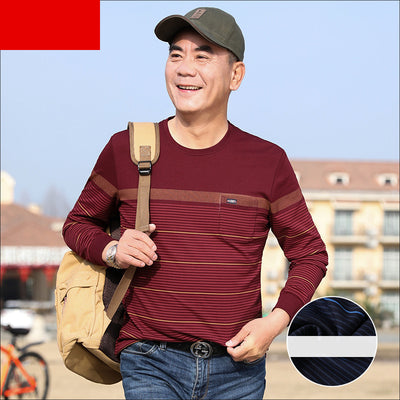 Camisa Casual de Algodón para Hombre Adulto - Manga Larga Suelta y Cómoda - Image 7