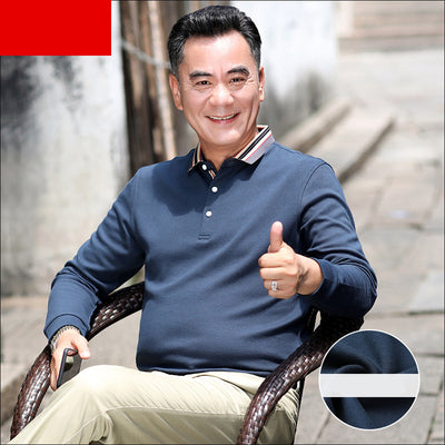 Camisa Casual de Algodón para Hombre Adulto - Manga Larga Suelta y Cómoda - Image 8