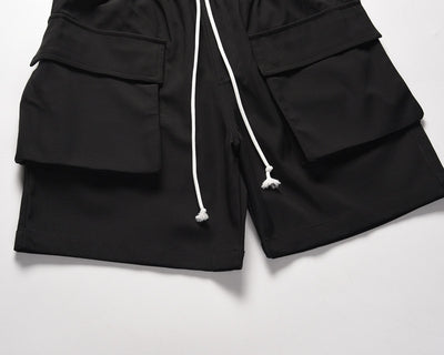 Shorts con Bolsillos Grandes de Diseño 3D - Image 7