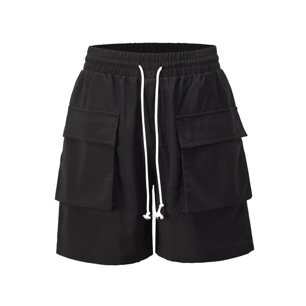 Shorts con Bolsillos Grandes de Diseño 3D