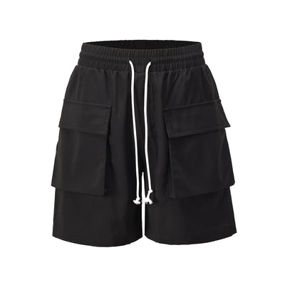 Shorts con Bolsillos Grandes de Diseño 3D
