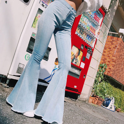 Pantalones Vaqueros Slim Stretch Azul Profundo Estilo Coreano para Mujer - Image 8