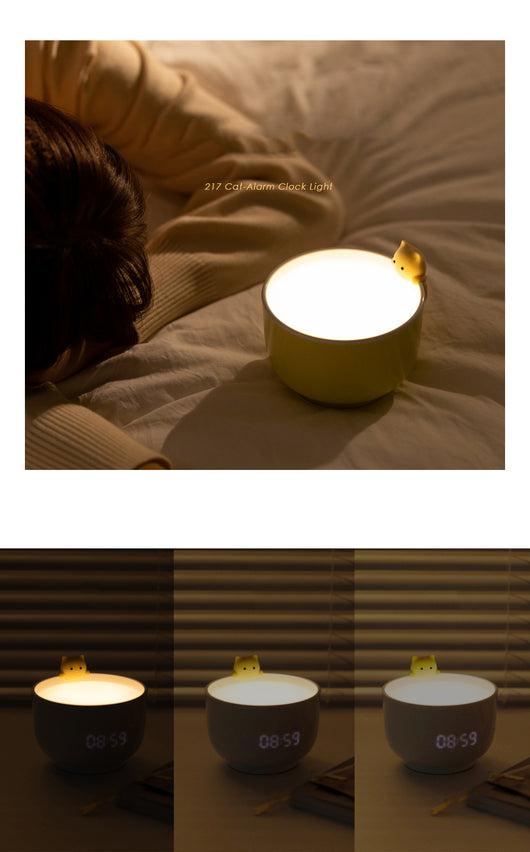 Reloj Despertador con Luz de Atmósfera LED Recargable y Pantalla Táctil - Image 13