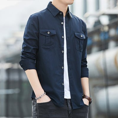 Camisa Jacket Oversize de Trabajo para Hombre - Image 8