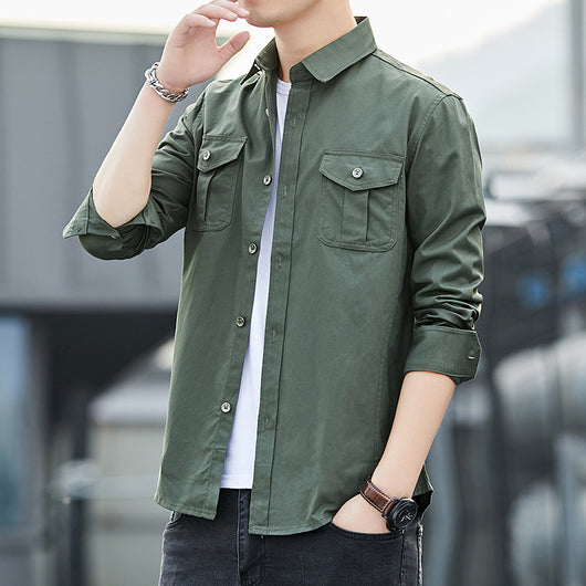 Camisa Jacket Oversize de Trabajo para Hombre