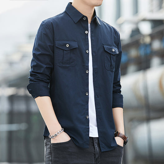 Camisa Jacket Oversize de Trabajo para Hombre - Image 3