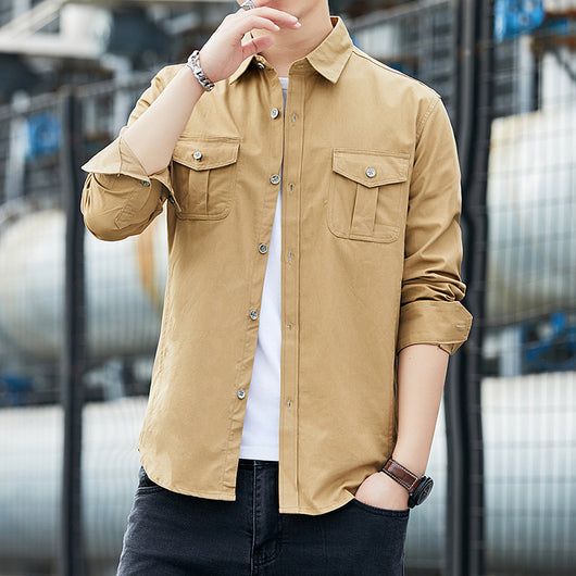 Camisa Jacket Oversize de Trabajo para Hombre - Image 5
