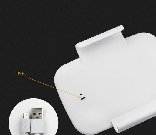 Espejo de Tocador LED con Puerto USB para Parasol de Auto - Image 3