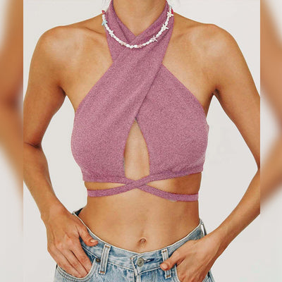 Top Corset Bustier Crop Y2K Ajustado para Mujer - Image 9