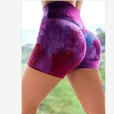 Shorts Deportivos Yoga Cintura Alta Ajustados de Tres Puntos - Image 8
