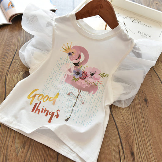 Playera Infantil de Manga Corta con Diseño de Dibujos Animados - Image 18