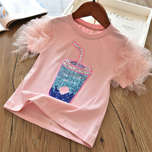 Playera Infantil de Manga Corta con Diseño de Dibujos Animados - Image 19