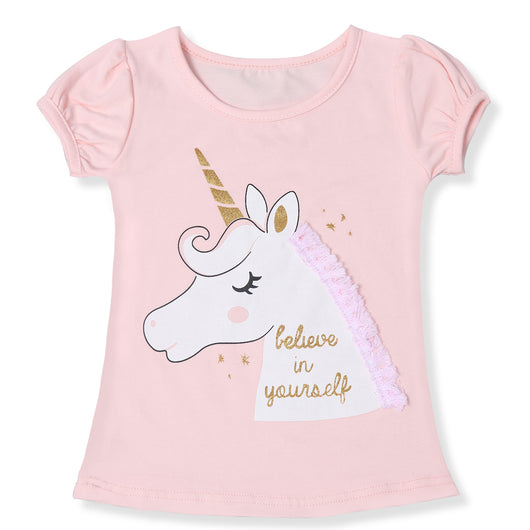 Playera Infantil de Manga Corta con Diseño de Dibujos Animados - Image 26