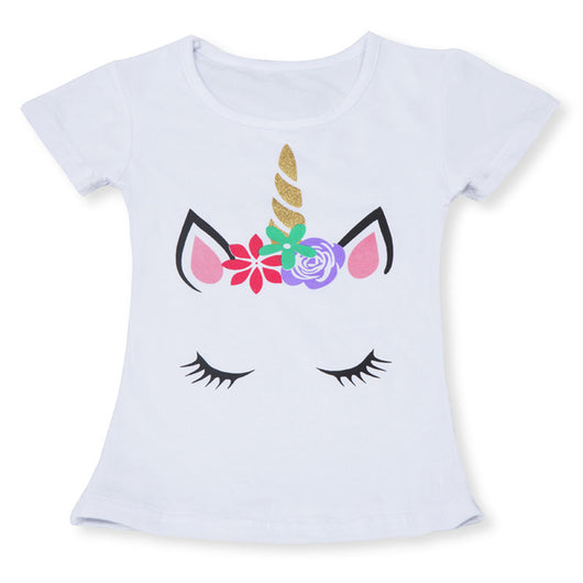 Playera Infantil de Manga Corta con Diseño de Dibujos Animados - Image 14