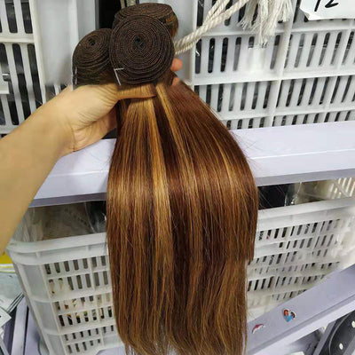 Pack de Extensiones Brasileñas con Cierre - Cabello Humano Liso Destacado - Image 16