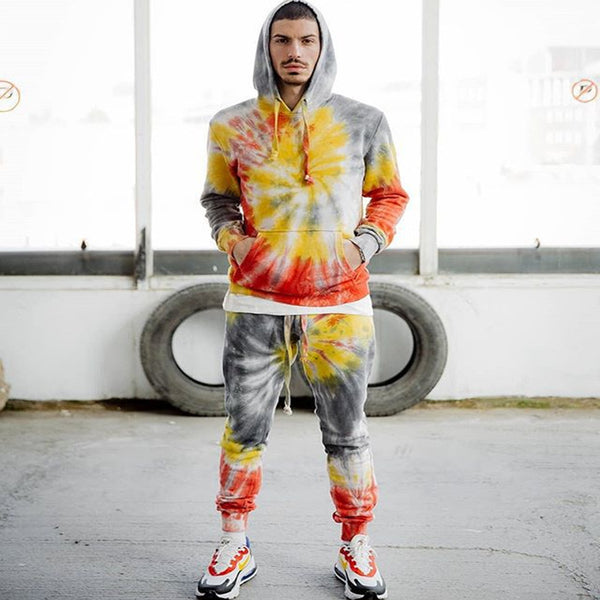 Sudadera con Capucha Tie-Dye Degradado