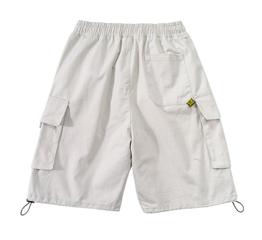 Pantalones Cortos Overol Sueltos Casual de Cinco Bolsillos - Image 11