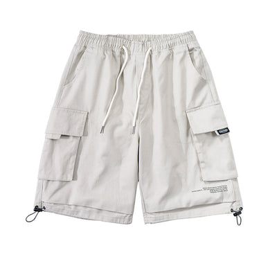 Pantalones Cortos Overol Sueltos Casual de Cinco Bolsillos - Image 3