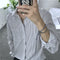 Camisa Manga Larga a Rayas para Hombre - Corte Slim Elegante