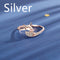 Lovely rose Dorado fox ring Plateado 10th