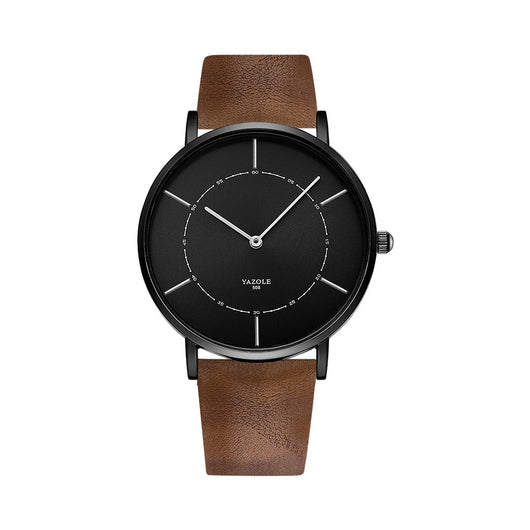 Reloj de Pulsera Minimalista para Hombre - Diseño Elegante con Movimiento de Cuarzo