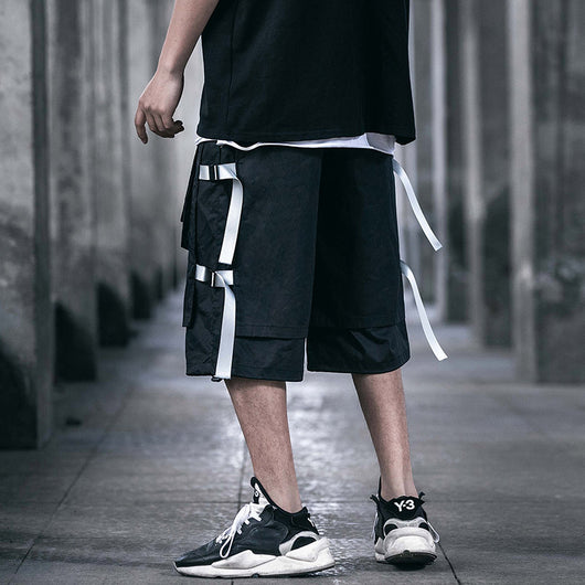 Pantalones Cortos Cargo Funcionales con Protección al Viento - Image 9