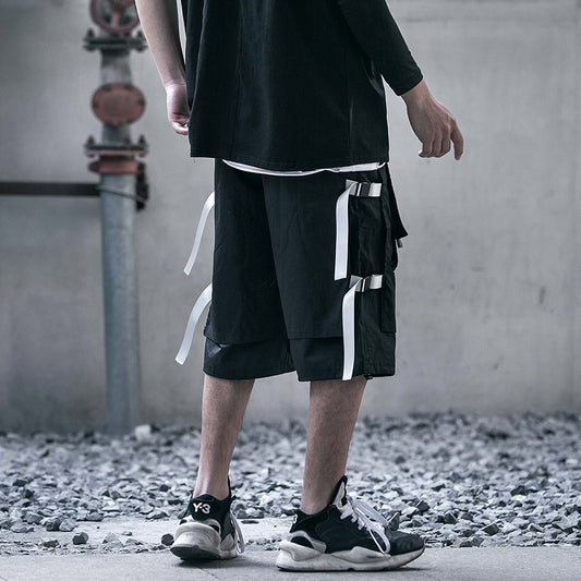 Pantalones Cortos Cargo Funcionales con Protección al Viento - Image 2