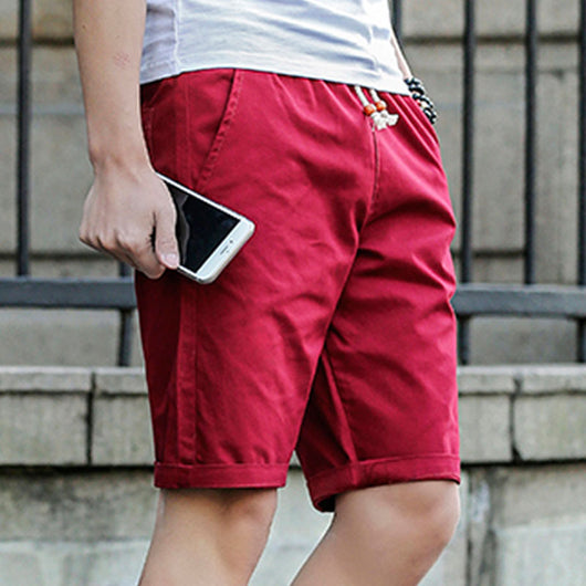 Pantalones Casuales Slim de Cinco Puntos para Hombre - Image 10