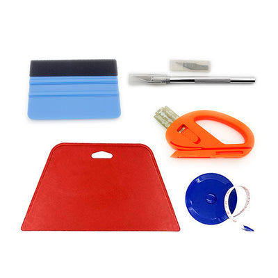 Kit Profesional de 5 Herramientas para Instalación de Películas de Colores para Autos - Image 9