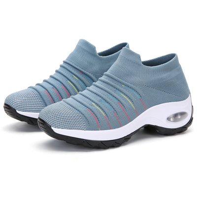Zapatillas Tipo Mocasín Madre Tejido Volador - Comodidad Moderna - Image 10