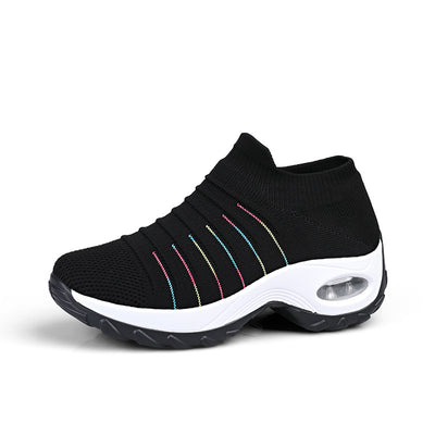 Zapatillas Tipo Mocasín Madre Tejido Volador - Comodidad Moderna - Image 13