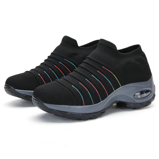 Zapatillas Tipo Mocasín Madre Tejido Volador - Comodidad Moderna - Image 2