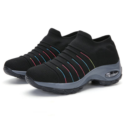 Zapatillas Tipo Mocasín Madre Tejido Volador - Comodidad Moderna - Image 2