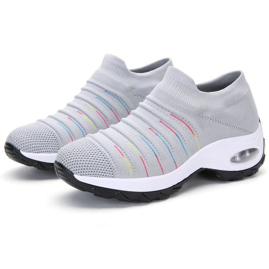 Zapatillas Tipo Mocasín Madre Tejido Volador - Comodidad Moderna - Image 6