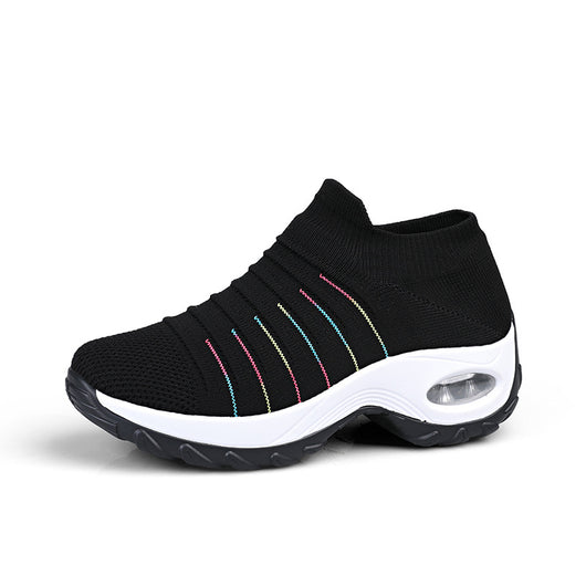 Zapatillas Tipo Mocasín Madre Tejido Volador - Comodidad Moderna - Image 4