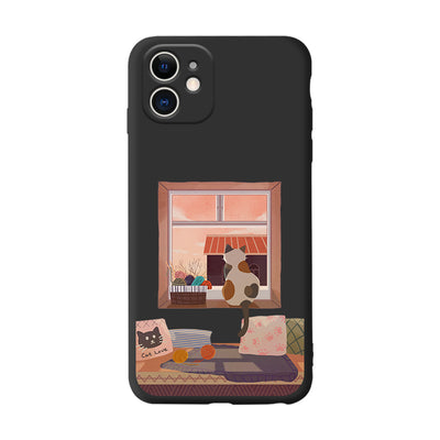 Funda de Silicona Líquida para Apple con Diseño de Dibujos Animados - Image 15